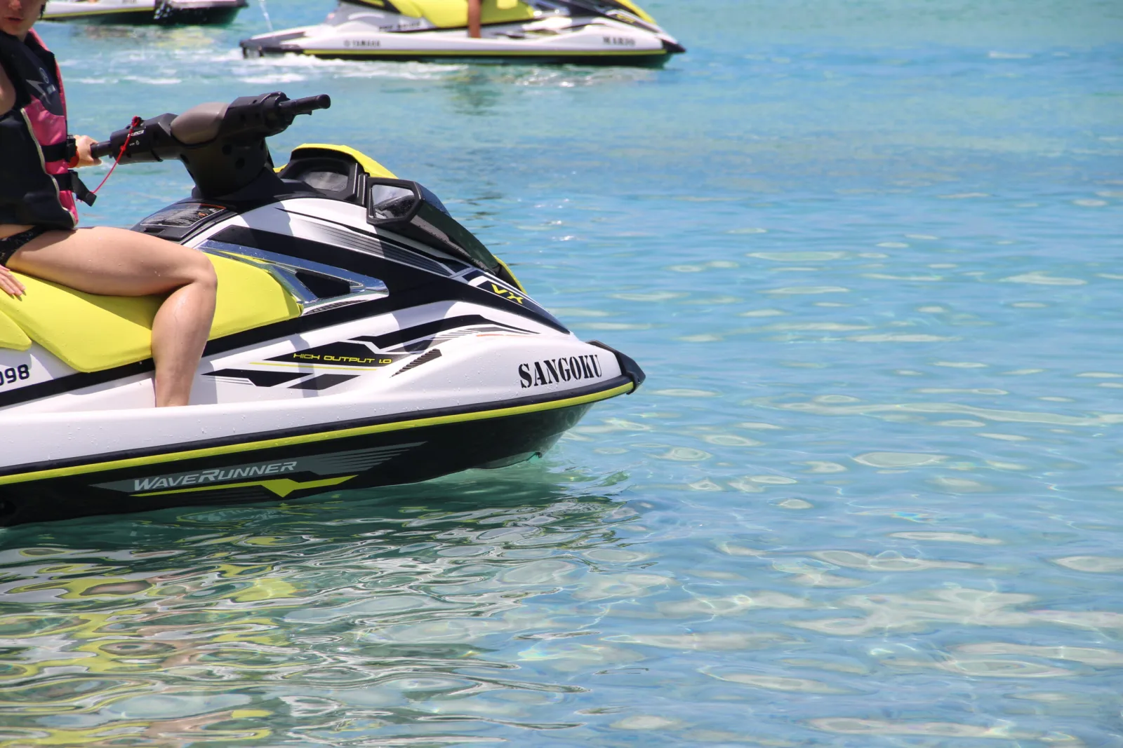 Jet ski outing from Marigot