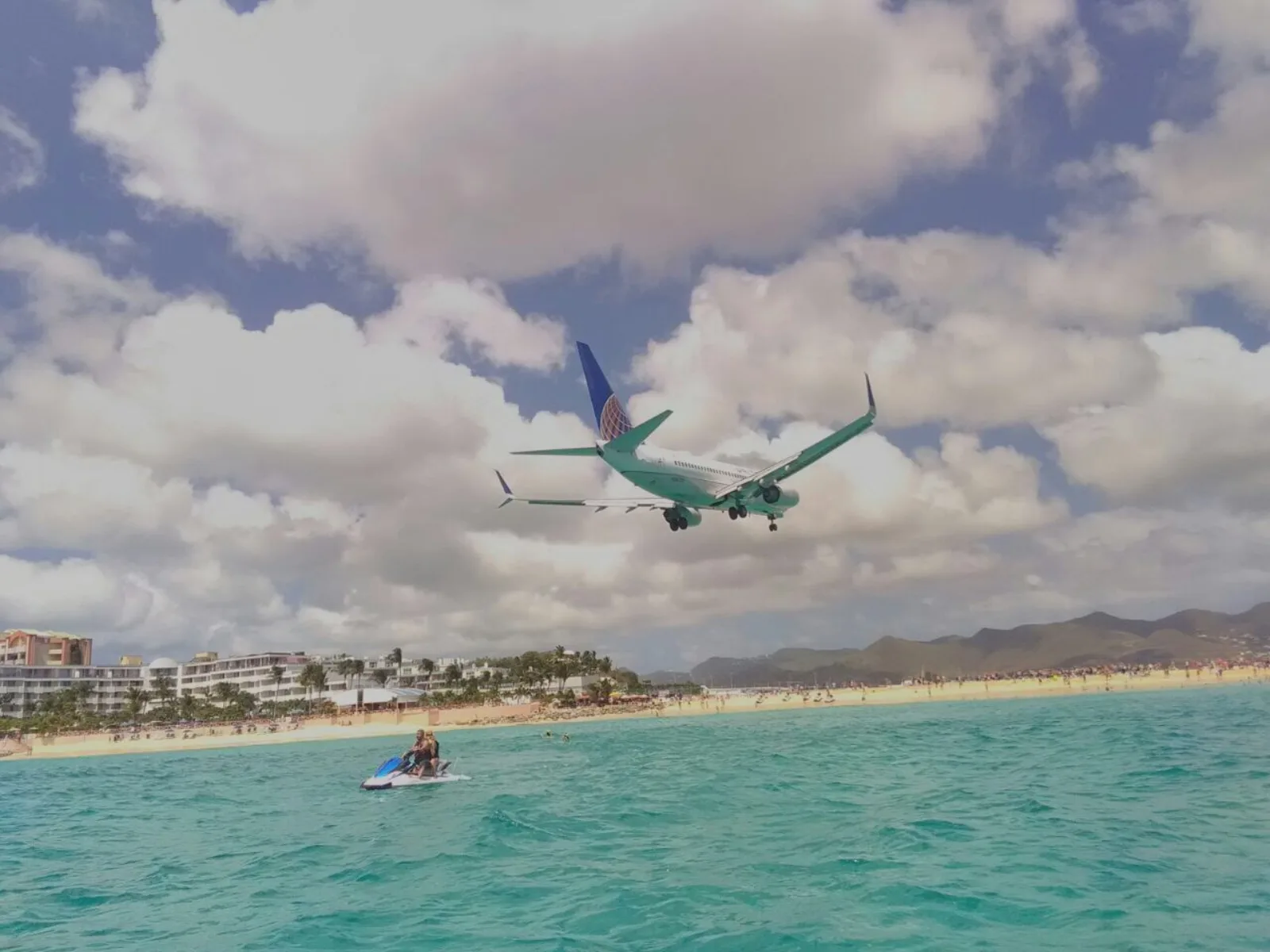 Two riders on a Jet Paradise jet ski