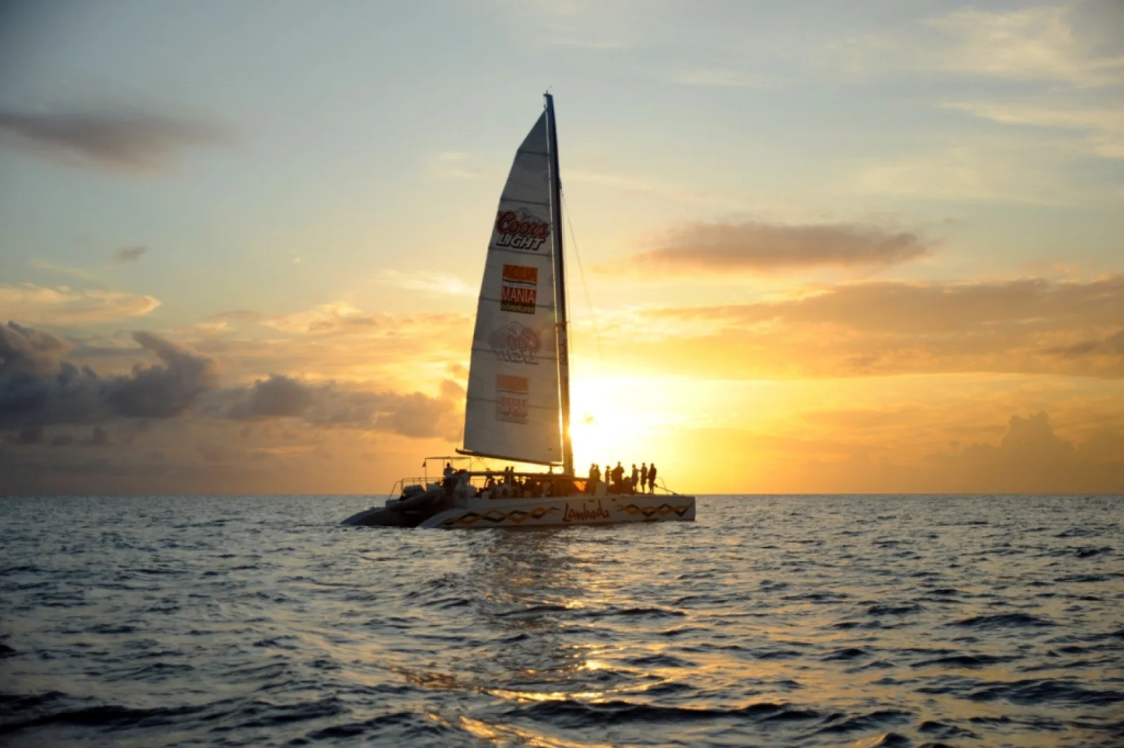 Lambada Sunset Sail catamaran in Sint Maarten