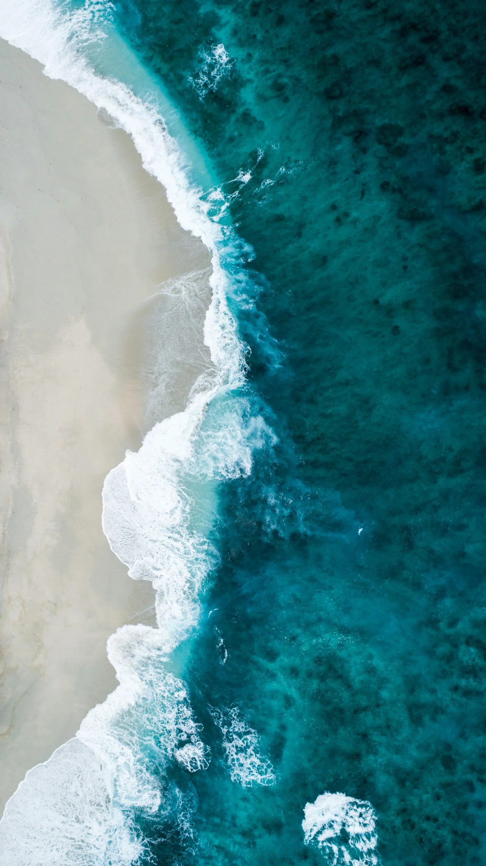 Caribbean coast at sunset