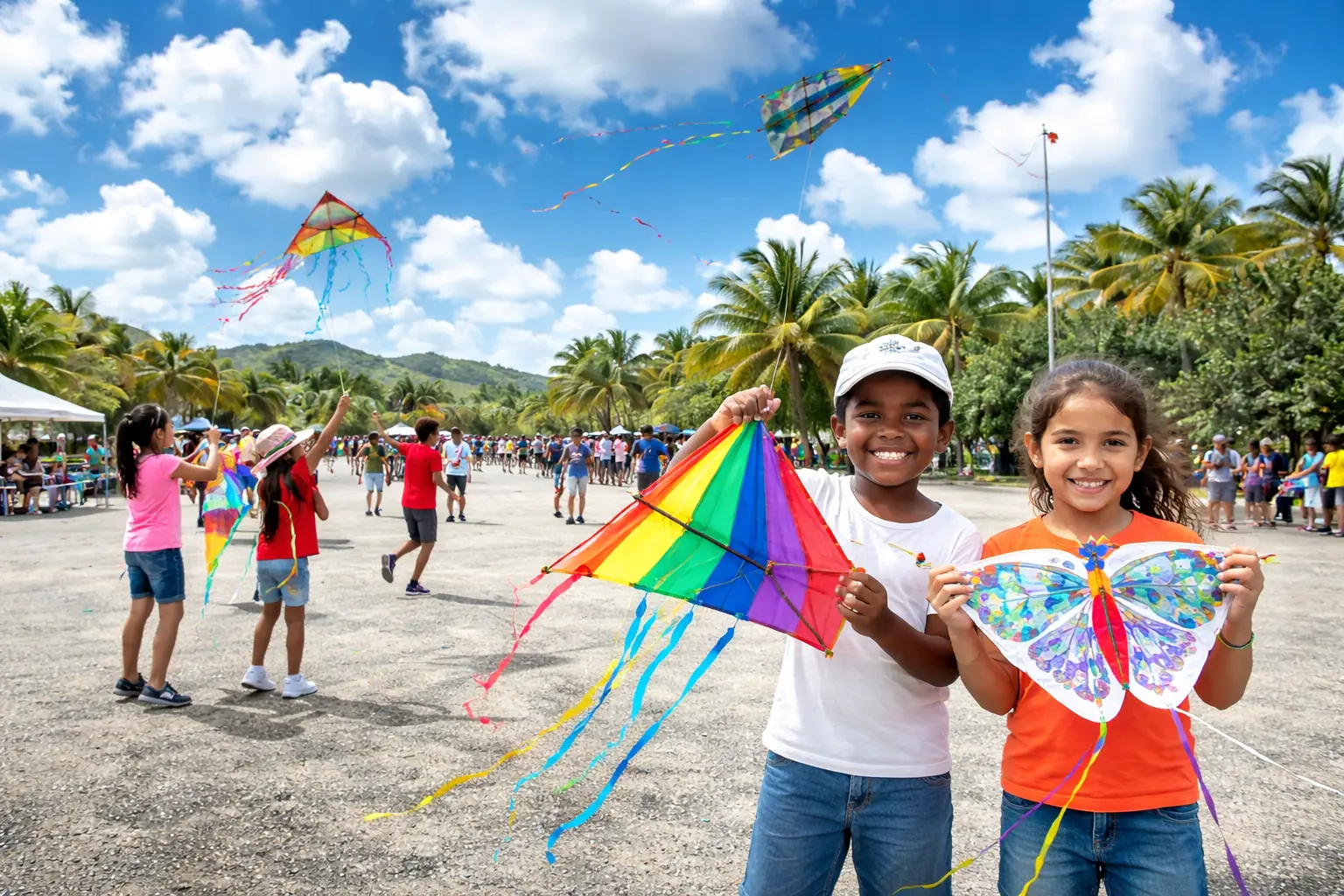 Saint-Martin: Kite Festival brings together 350 children in Galisbay