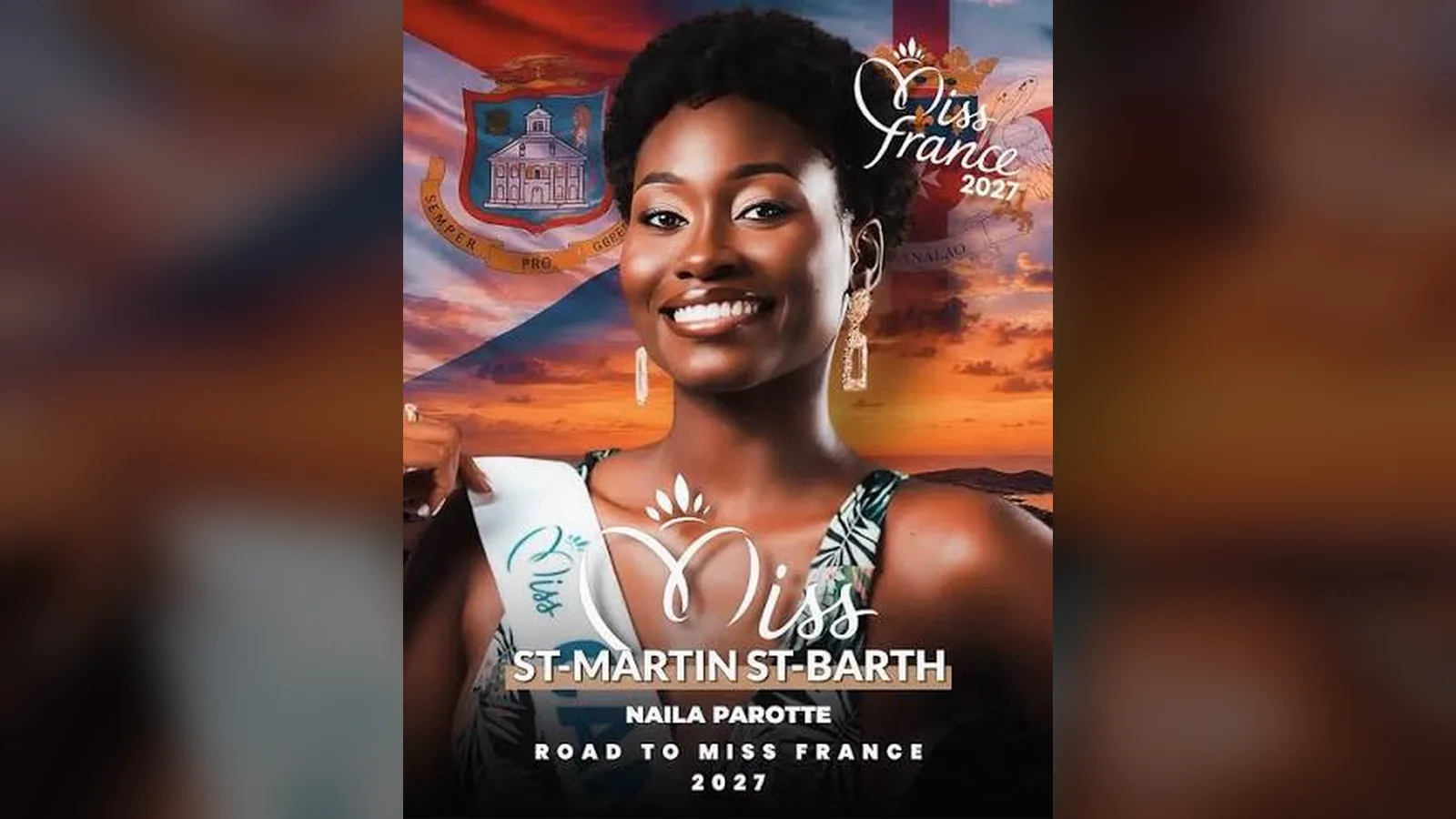 Naïla Parotte crowned Miss Saint Martin/Saint Barthélemy 2026