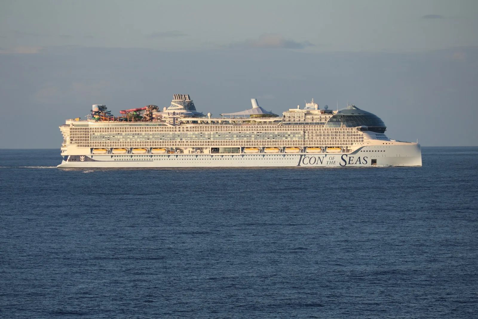 Icon of the Seas in Philipsburg on September 15