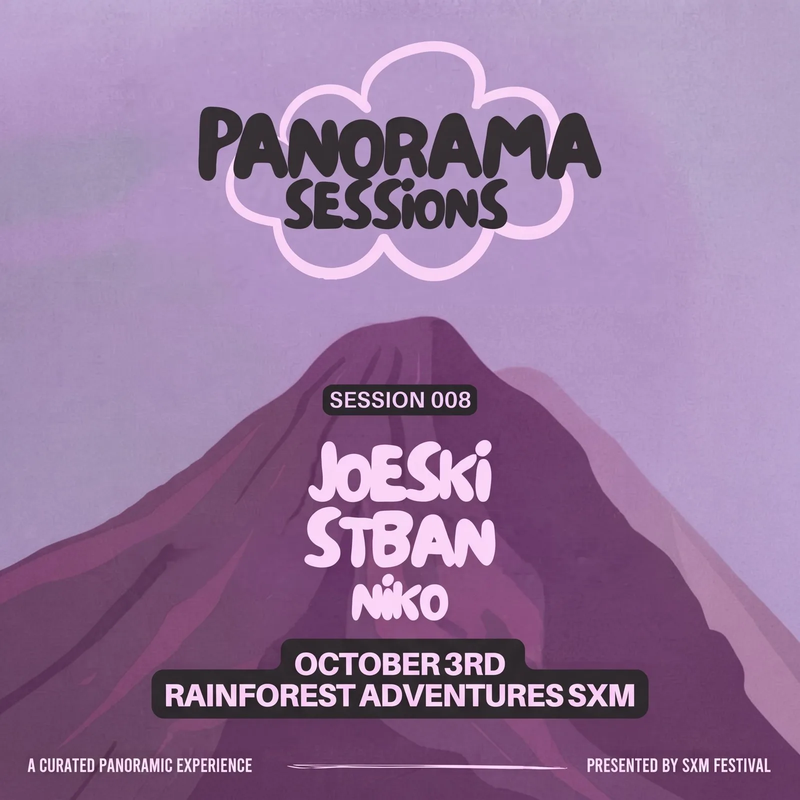 Panorama Sessions 008 electro sunset at Rockland Estate