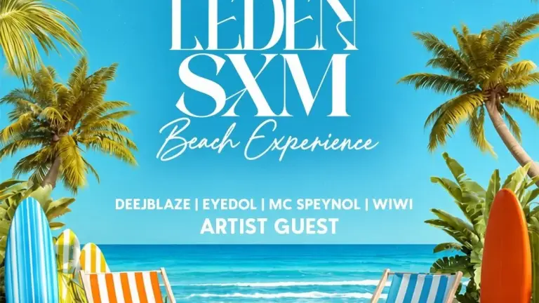 L'Eden SXM Beach Experience at Tropic's Beach Bar
