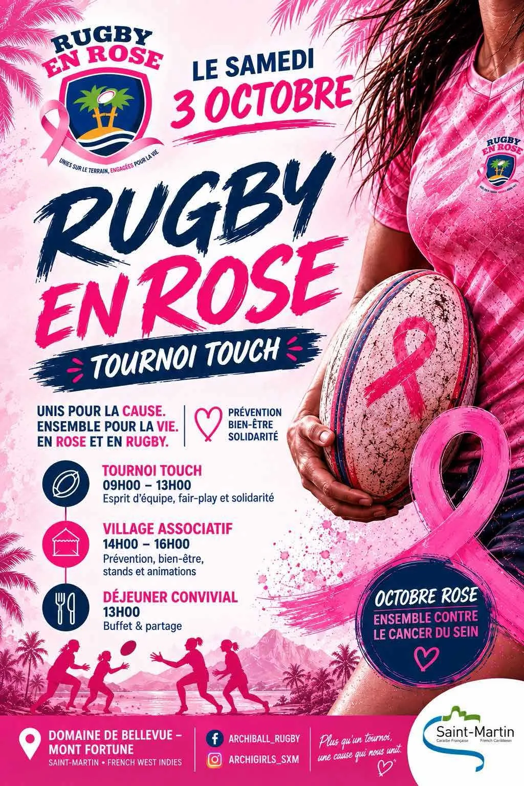 Rugby en Rose - Touch Tournament (Pink October)