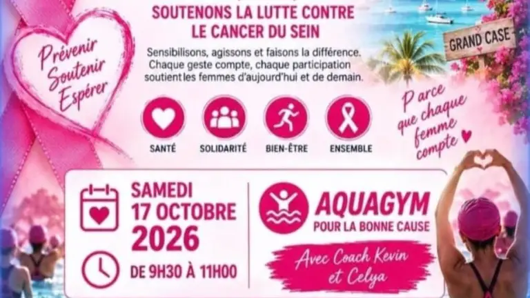 Pink October Aquagym