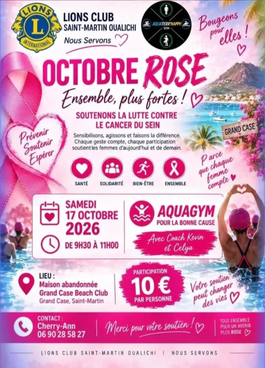 Pink October Aquagym