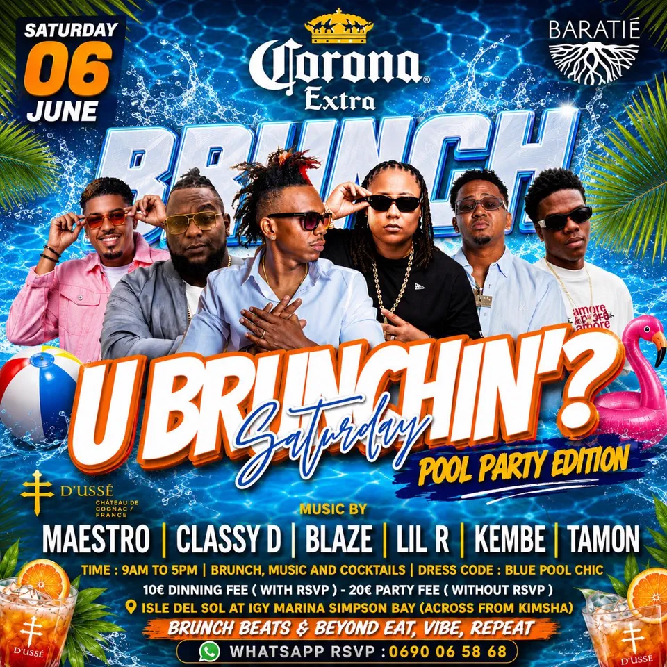 UBRUNCHIN'? Saturday - Pool Party Edition