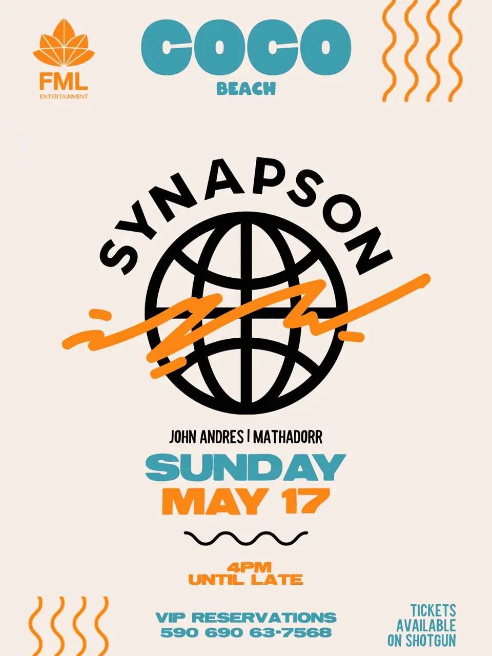 Synapson at Coco Beach