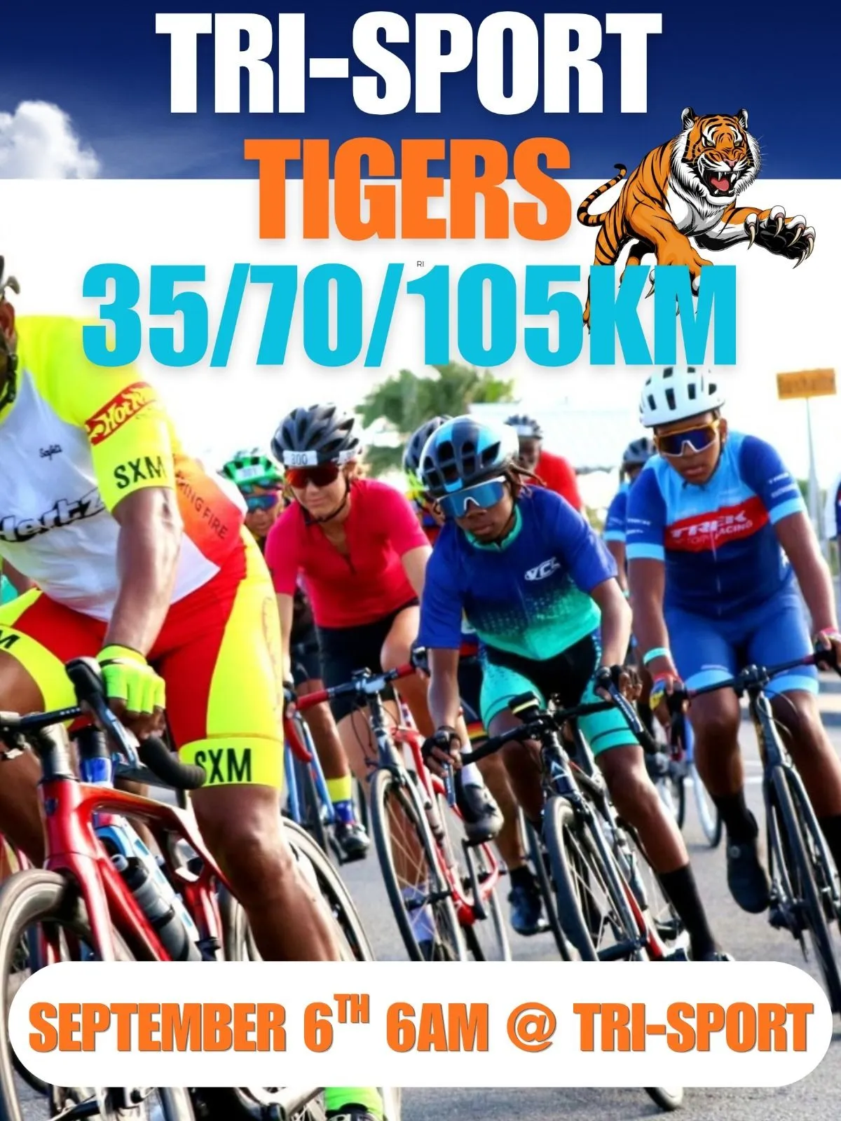 Tri-Sport Tigers 35/70/100K Ride