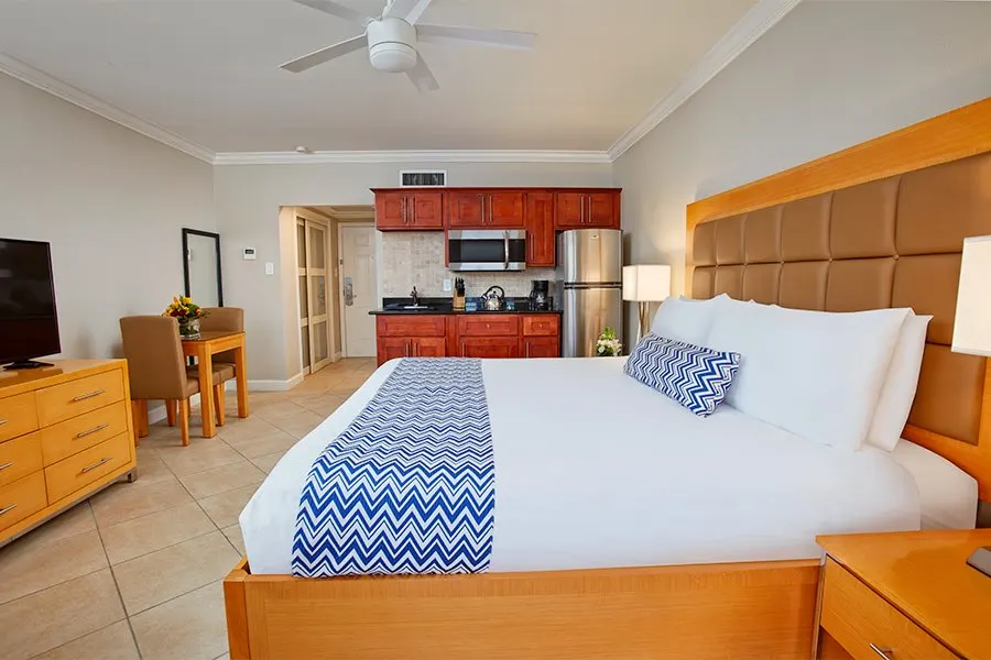 Studio Suite with kitchenette at Divi Little Bay