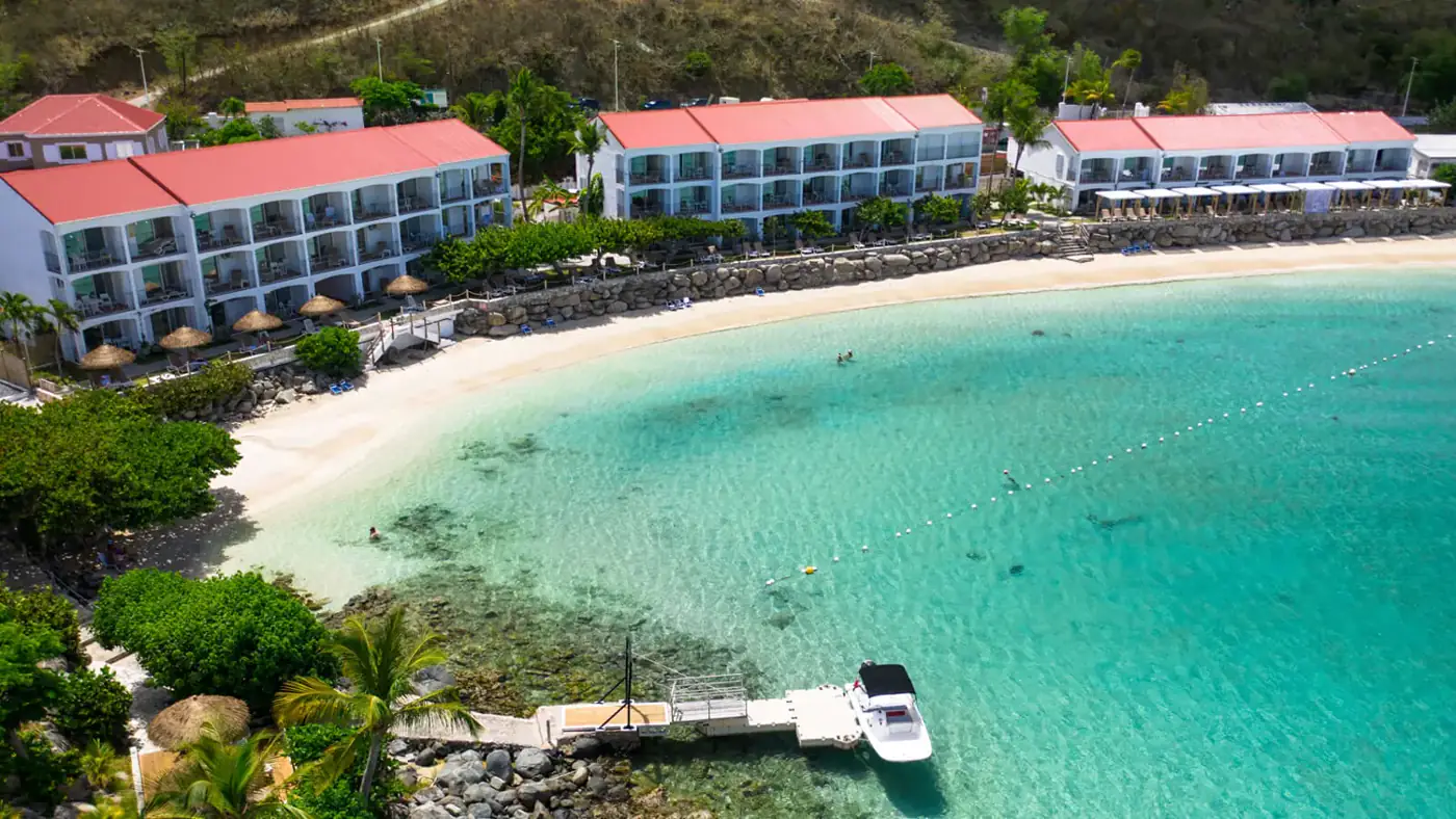 Grand Case Beach Club by the sea in Saint Martin