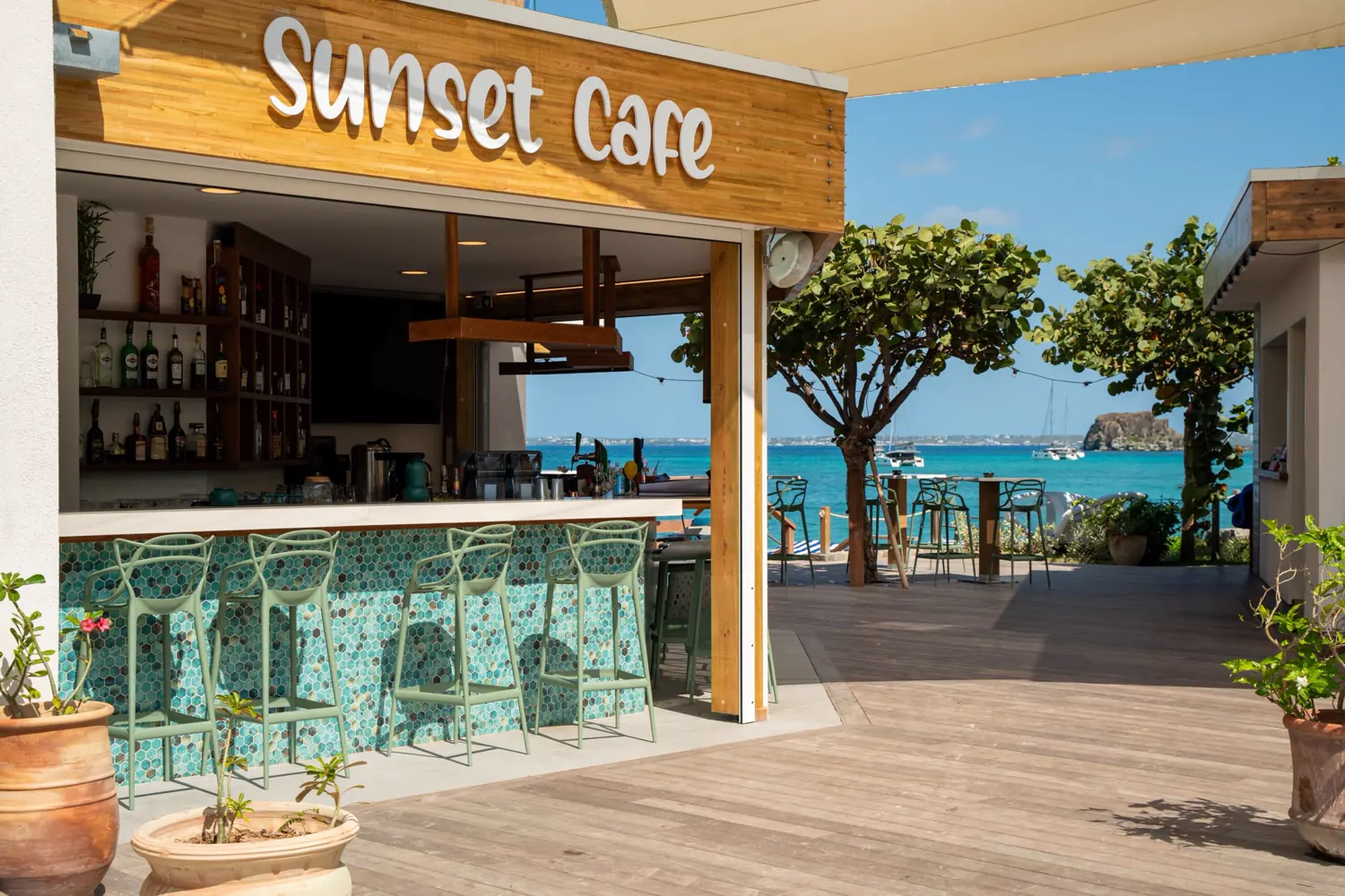 Sunset Cafe at Grand Case Beach Club