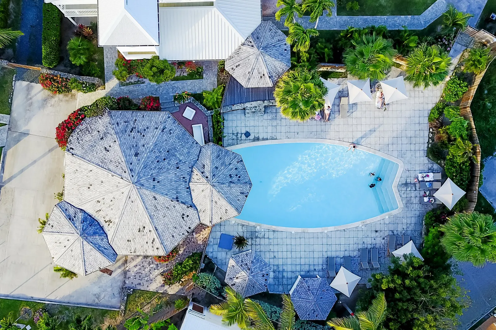 Freshwater pool at La Playa Orient Bay