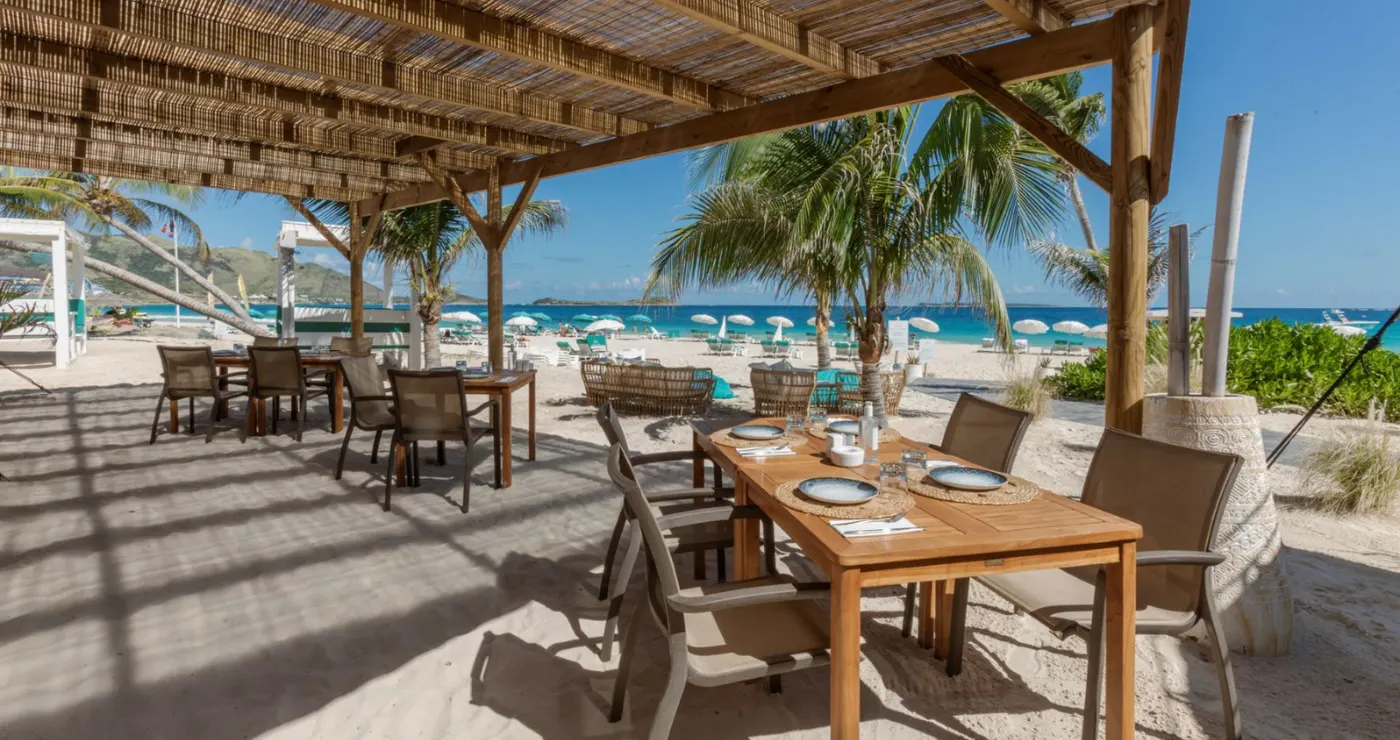 La Playa beach bar and restaurant