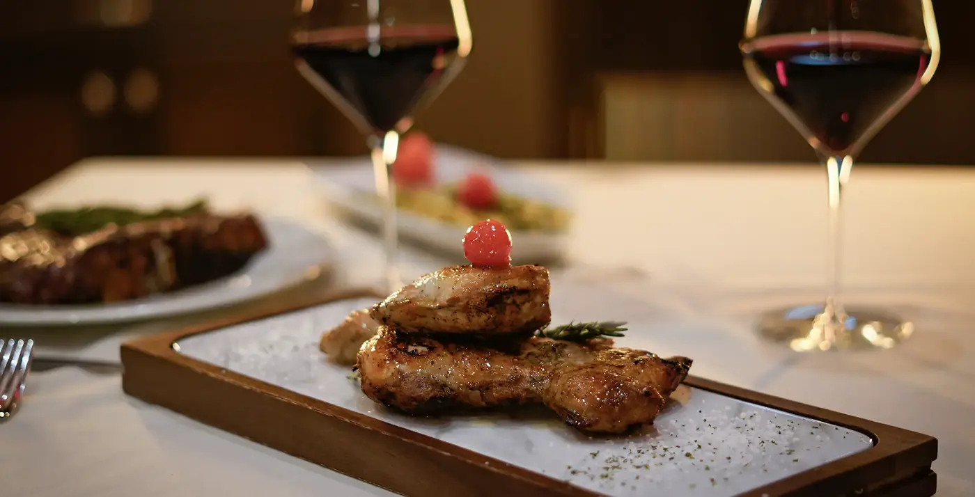 Restaurants at Simpson Bay Resort, Marina & Spa