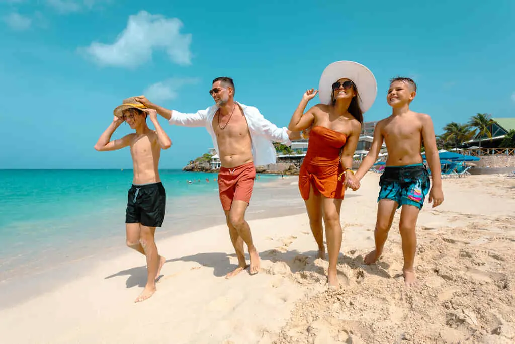 Maho Beach near Sonesta Maho Beach Resort