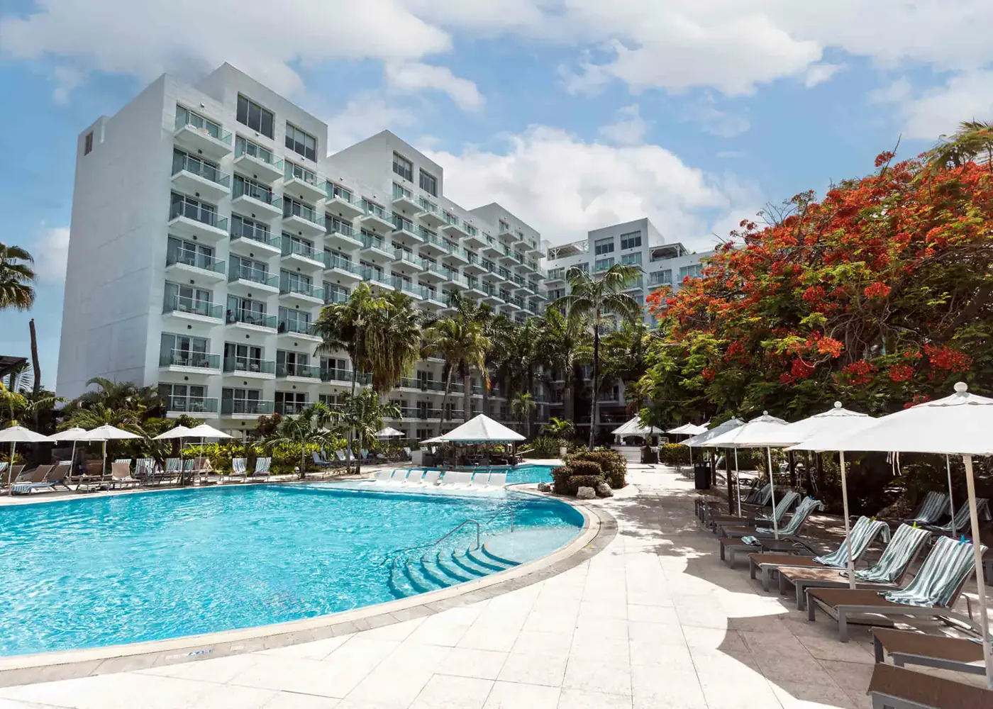 Sonesta Maho Beach Resort exterior in Maho Village