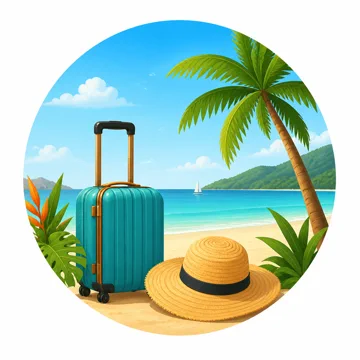 Practical travel tips illustration for staying connected in Saint Martin