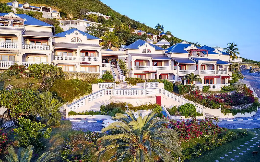 Hotel L Esplanade above Grand Case