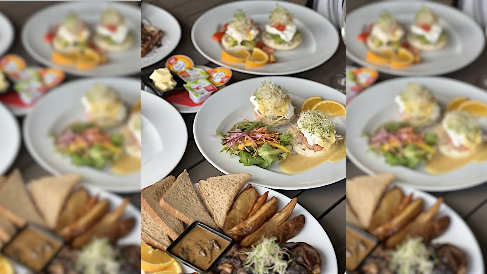 Astra - Brunch and breakfast plates at the restaurant