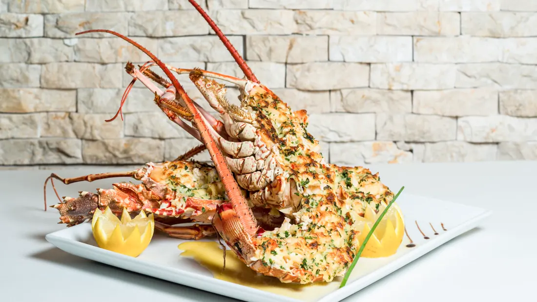 Bistrot Caraïbes - Grilled lobster, a house specialty