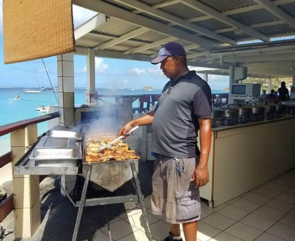 Cynthia's Talk of the Town - Barrel grill barbecue cooking