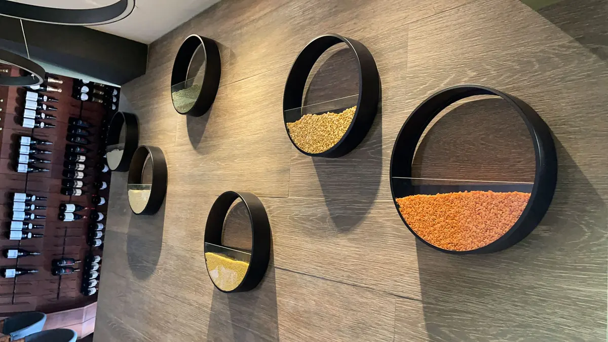 Jai's Contemporary Fusion Cuisine - modern dining room with contemporary decor