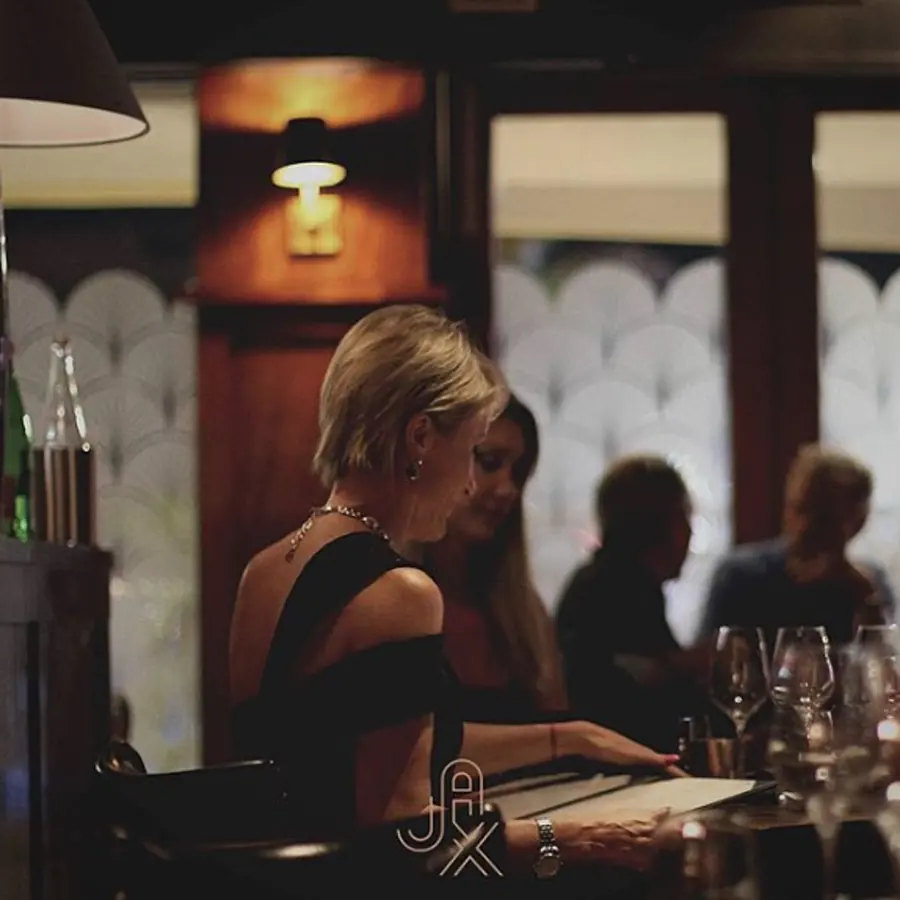 JAX Steakhouse - Lounge dining room and elegant atmosphere in Maho Village