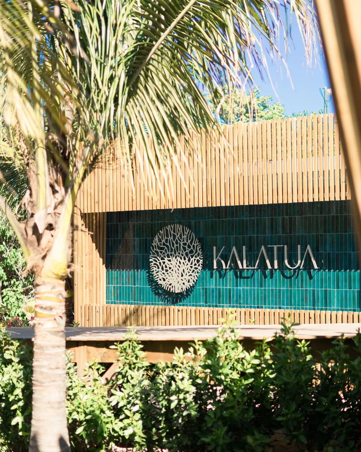 Sea bream and seafood linguine served on the beachfront terrace of Kalatua