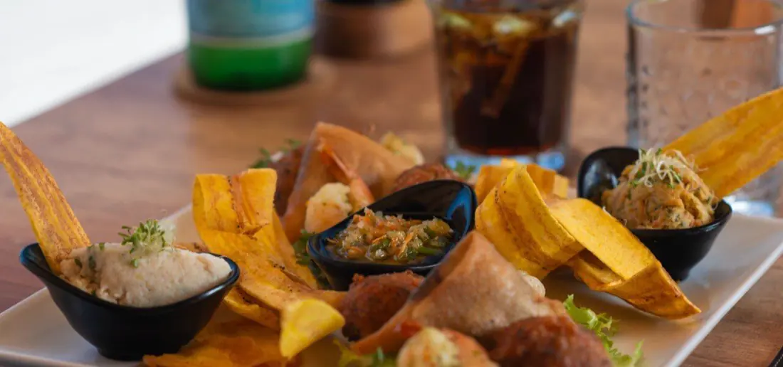 Rancho Del Sol - Caribbean-style tapas platter