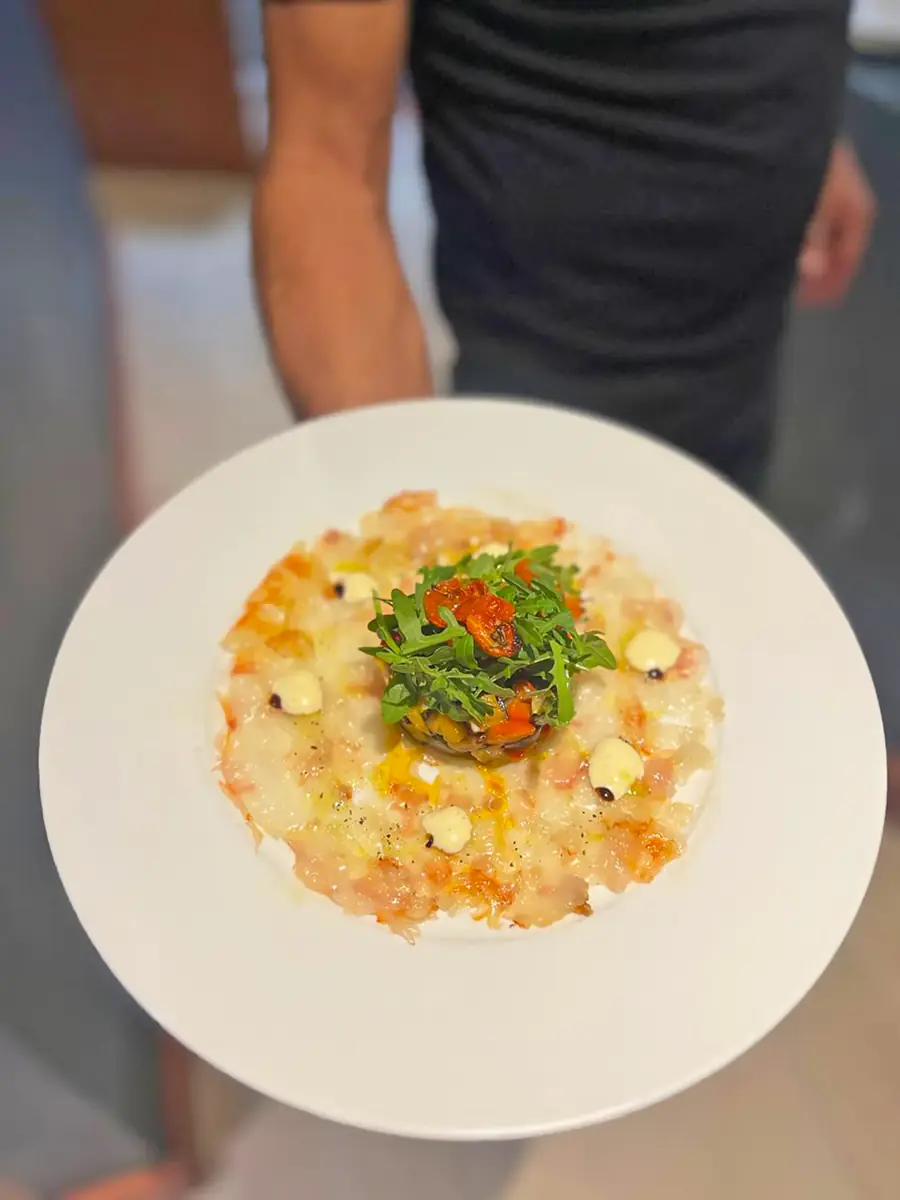 Spiga - Fish carpaccio and refined plate