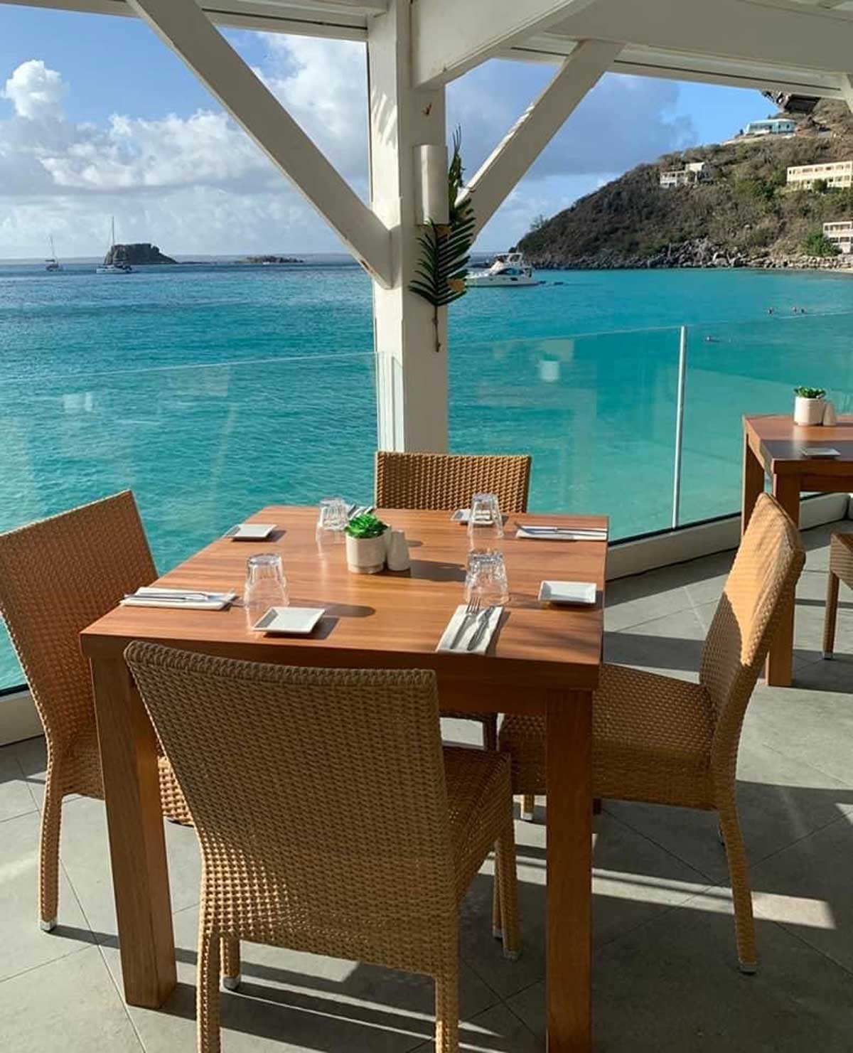 Sunset Cafe - French and Caribbean cuisine dishes