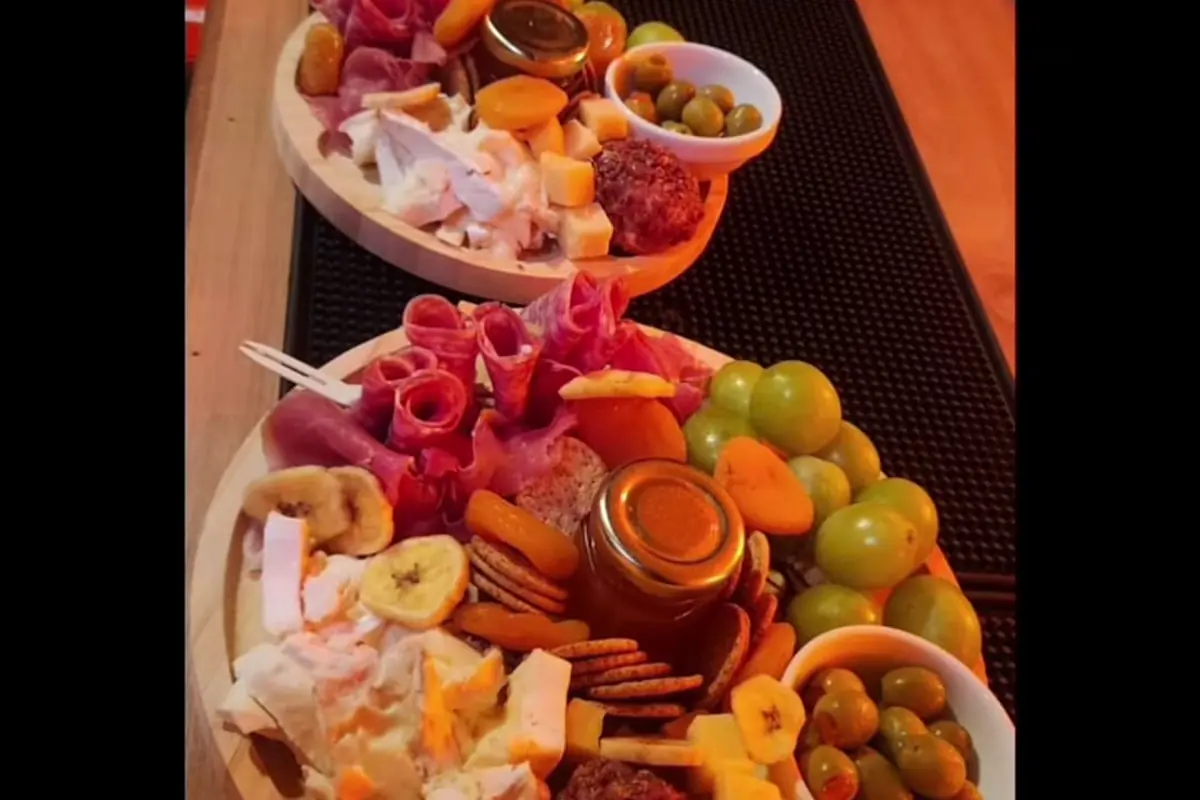Charcuterie, cheese and fruit board served at The Jazz Spot