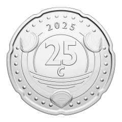 25 cents coin