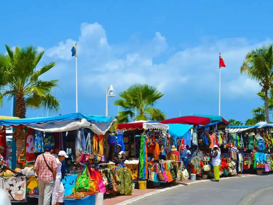 Marigot and Nettle Bay on the French side