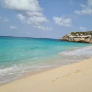 Plage de Maho à Sint-Maarten