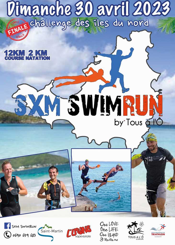 SXM Swimrun 2023 : Préparez-vous pour la grande finale à Saint-Martin !