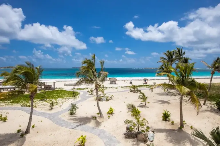 Ocean view from Orient Beach Hotel