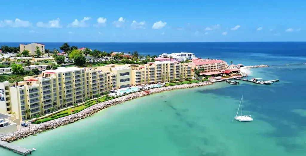 Villas and terraces at Simpson Bay Resort, Marina & Spa