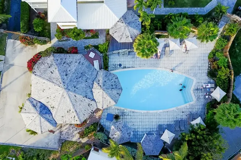 Freshwater pool at La Playa Orient Bay