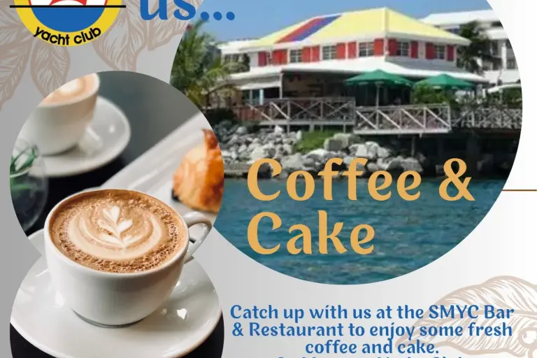 Coffee & Cake Morning at the Sint Maarten Yacht Club, Simpson Bay