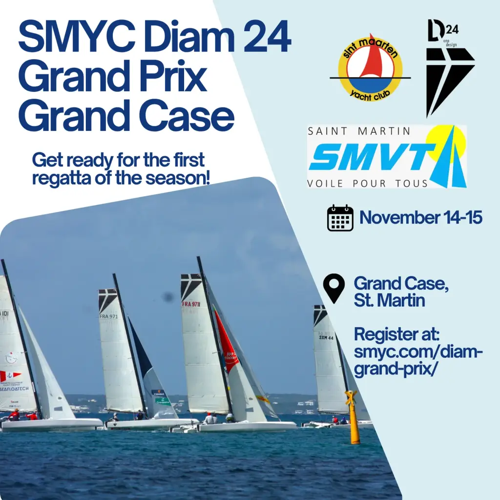 Affiche du Diam 24 Grand Prix Grand Case, 14 et 15 novembre 2026